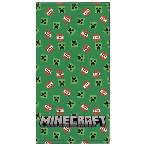 Minecraft Beach Towel  Microfibre 70x140cm