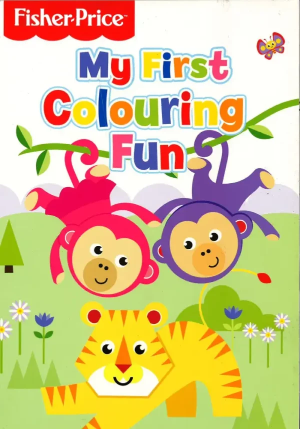Fisher Price Colouring Book Fun Tiger