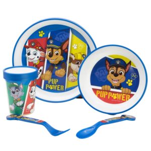 5 Pcs Plastic Kids Microwave Set Paw Patrol Premium