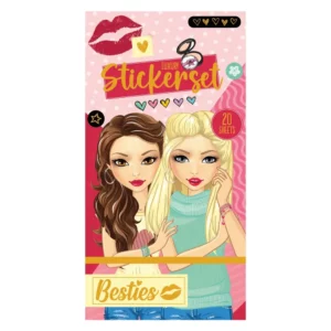 Besties Luxury Sticker Book 23x12cm – 20 Sheets