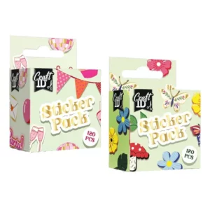 120 Stickers On Roll In Dispenser Box
