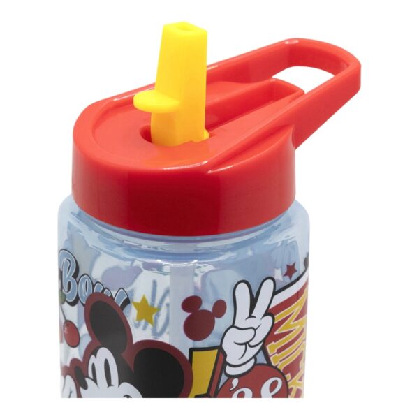 Stor Square Water Bottle 510 ml Mickey Mouse - Image 2