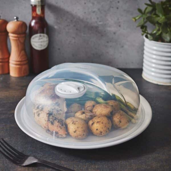 Cuisine 25cm Microwave Cover - Image 2