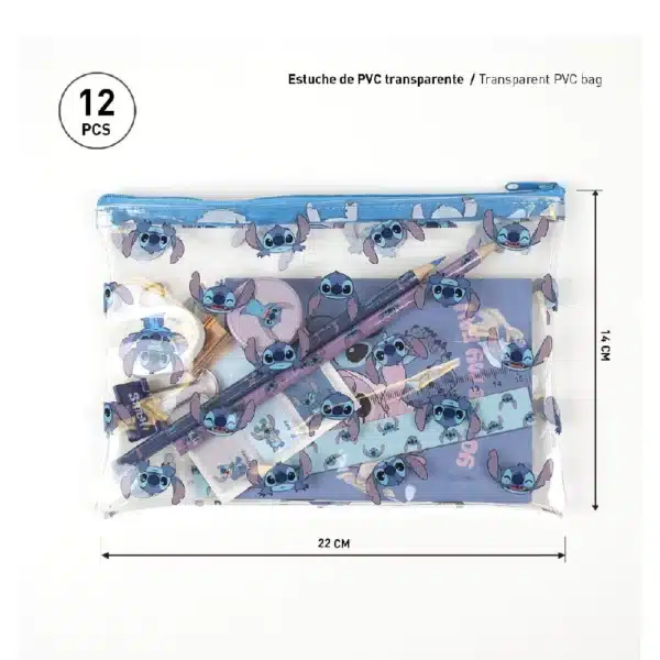 Stitch 12 Piece School Stationery - Image 3