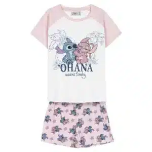 Disney Stitch Short Sleeved Pyjamas