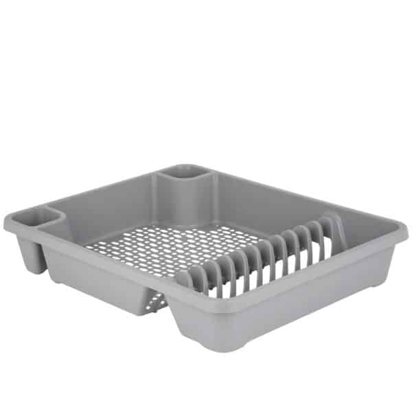 Cool Grey Large Dish Drainer