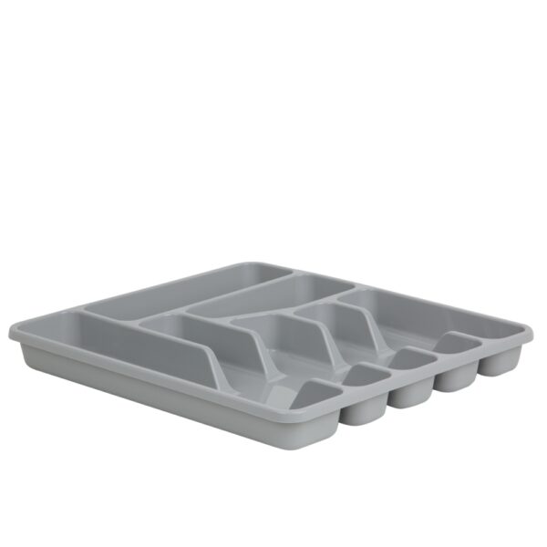 Cool Grey Large Cutlery Tray