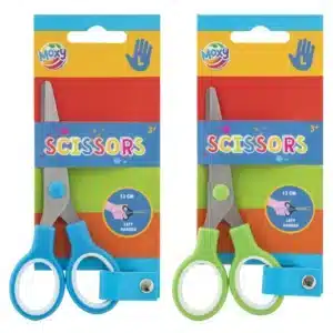 Round Edged School Scissors, Left Handed, 13 cm