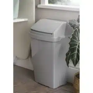 Swing Bin 25Ltr Lift Top Bin - Grey