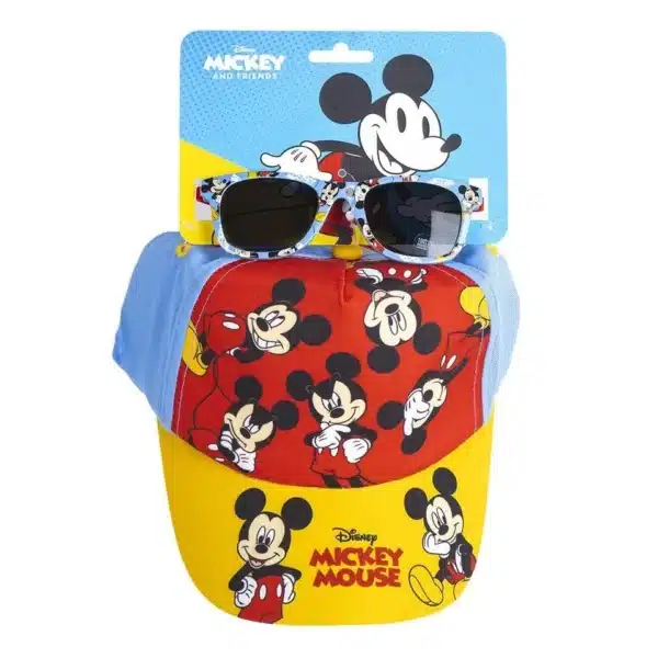Mickey Sunglasses + Baseball Cap Set