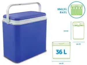 Frigo Passivo 36 Litres Blue