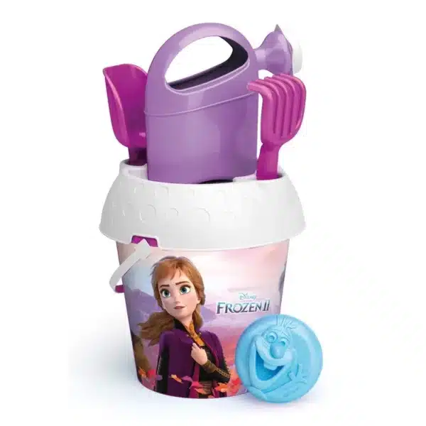 Disney Frozen Beach Bucket with Accessories - Diameter 18cms