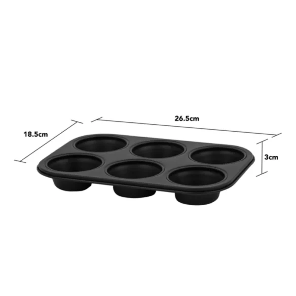 Wham®essentials 6 Cup Muffin Tin