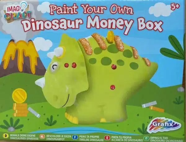 Paint your own Dinosaur Money Bank - Image 3