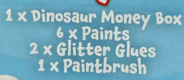Paint your own Dinosaur Money Bank - Image 2