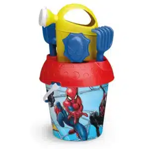 Beach Bucket Spiderman with Accessories - Diameter 18cms