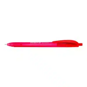 Staedtler 4230 M Retractable Triangular Ballpoint Pen Medium Red
