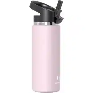 Super Sparrow SwivelSip™ Stainless Steel Insulated Wide Mouth Bottle with Straw Lid, 750ml, Pink
