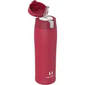 Super Sparrow Enjoy Series 750ml Stainless Steel Bottle With Straw Brick Red Dual