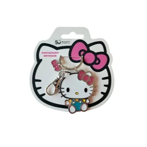 Hello Kitty Metal Keychain