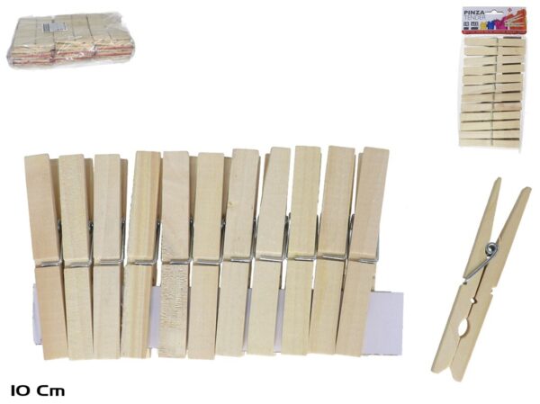 Wooden Clothes Pegs 10 Cm X12cms