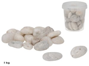 White Decorative Stones 6x5x3 Cm