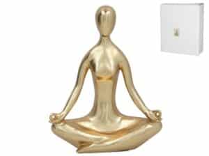 Kinary Yoga Figure 20x9x25.5 Cm Resin
