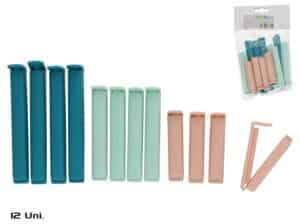 Bag Clip Set x12 pack  10.5cm/8.5cm/6.5 Cm