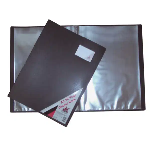 A3 Display Book 20 Pocket 40 Pages