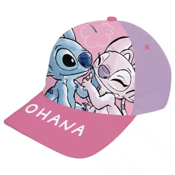 Stitch/Angel Pink Baseball Cap 51/54cm - Image 3