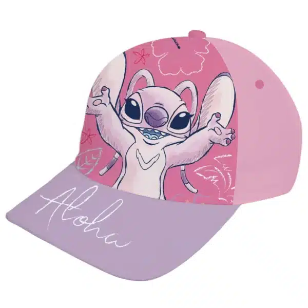 Stitch/Angel Pink Baseball Cap 51/54cm - Image 2