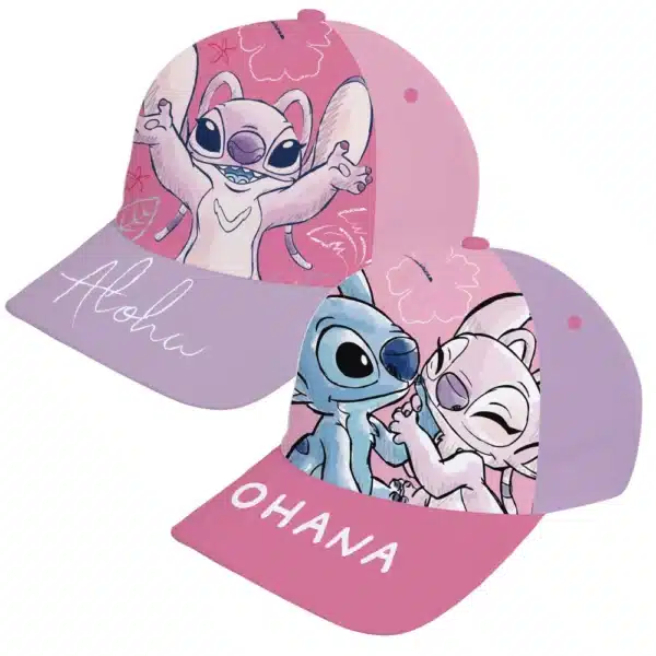 Stitch/Angel Pink Baseball Cap 51/54cm