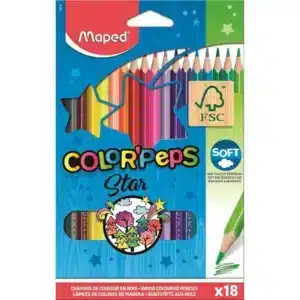 Maped Colorpeps Colouring Pencil Set x18
