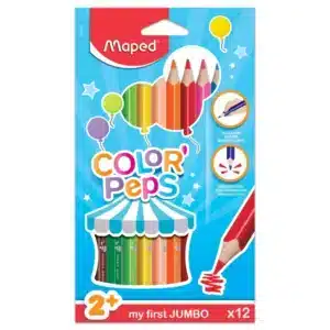 Maped Cps Jumbo Colouring Pencil Set X12