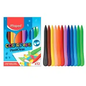 Maped Colorpeps Plasticlean x12