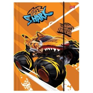 Hot Wheels A4 Cardboard Folder With Elastic