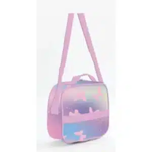 ST Right Insulated Lunch Box Pink Butterflies