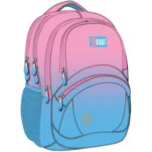 ST.Right Backpack 4 Compartments BP-05 Pink Blue Gradient