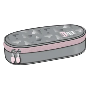 ST Right Pencil Case Pc01 Silver Butterflies