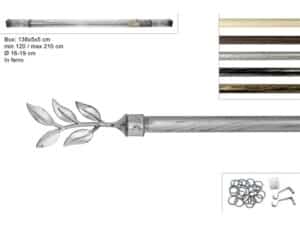 Curtain Rod in 5 Assorted Colours -  Diameter .16-19mm (120mtrs)
