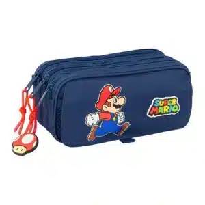 Big Triple Pencil Case Super Mario “Trick”