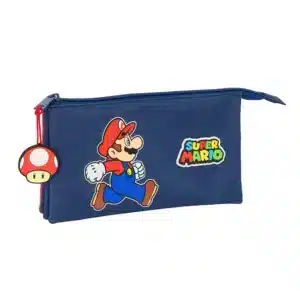 Triple Pencil Case Super Mario “Trick”