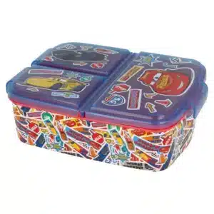 Multi Compartment Lunch Box Cars Stickers