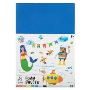 Foam Sheets A4, 1mm, 8 Sheets