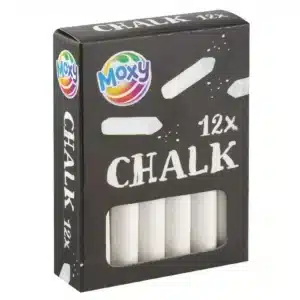 Pack of 12 Chalk, White