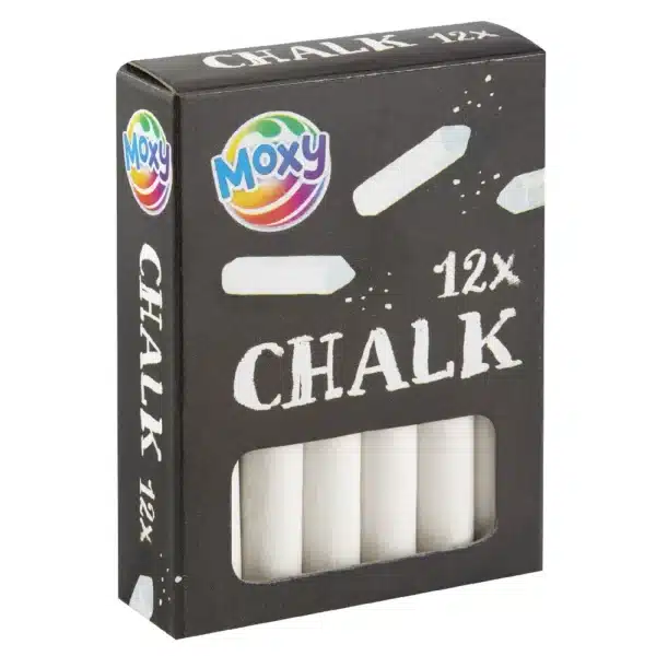 Pack of 12 Chalk, White
