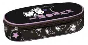 Pencil Case Pc01- Kuromi Black