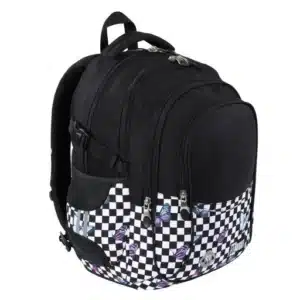 ST.Right Backpack 4 Compartments BP-01 Chessboard  Butterflies