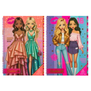 Fashion Design Book A4 Incl Stickers