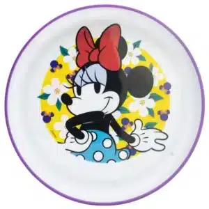 Non Slip Bicolor Premium Plate Minnie Supreme